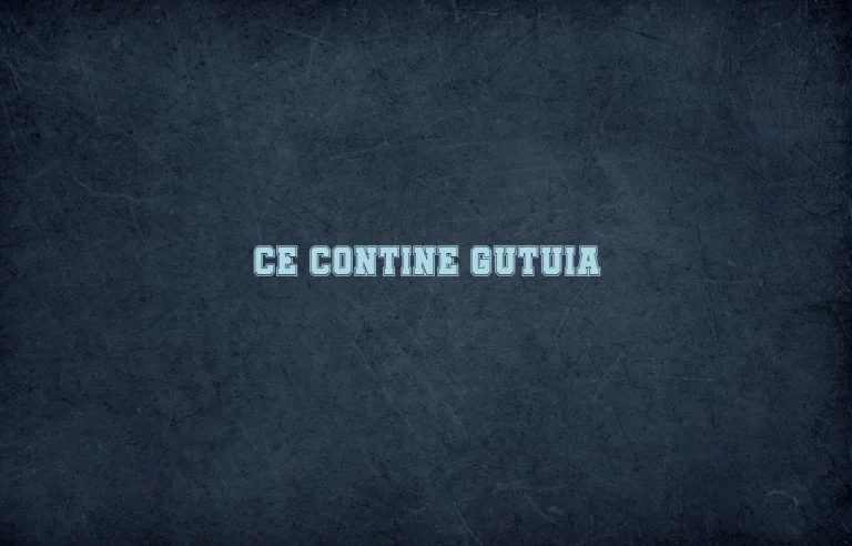 ce contine gutuia