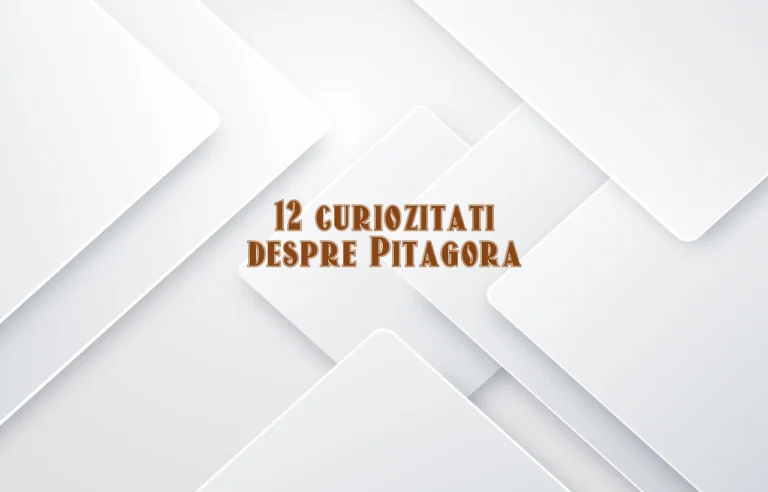curiozitati despre pitagora